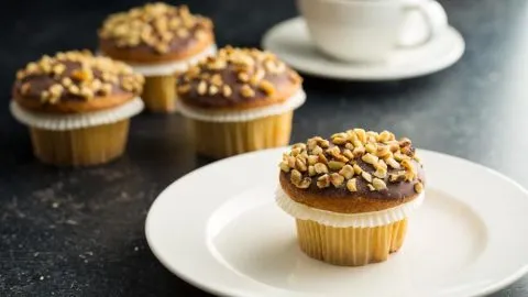 Deliciosos Cupcakes de Avellana Veganos